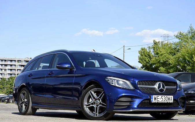 Mercedes-Benz Klasa C cena 138988 przebieg: 86000, rok produkcji 2019 z Knurów małe 562